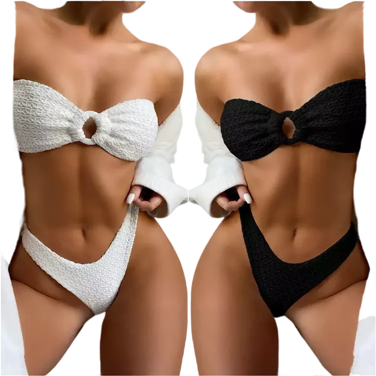Cikini 2024 Custom Two Piece Brazilian Thong Beachwear High Quality Quick Dry Swimwear Women Sexy Bikini