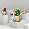 Classic Snake Shape Watch For Women Gold Silver Scaleable Bracelet Womens Watches Bling Diamonds Quartz Ladies Wristwatch