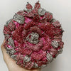 In Stock Lady Diamond Dinner Rhinestone Stone Crystal Women Party Hard Purse Bride Evening Bridal Wedding Hardside Clutch Bag