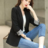 HIGH QUALITY Fashion 2020 Design Blazer Jacket Women's Green Black Blue Solid Tops For Office Lady Wear Size S-4XL