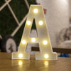 Luxury Alphabet Letter LED Lights Luminous Number Lamp  Battery Night Light for Home Wedding Birthday Christmas Party Decoration