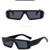 Rimless Square Sunglasses Women Punk Vintage Brand Green Black Shades Sun Glasses Men Trend Female Eyewear Designer Oculos