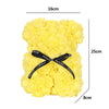 25cm Teddy Rose Bear With Box Artificial PE Flower Valentine's Day Girl Friend Women Mother's Day Gift Wedding Brithday Party