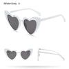 Love Heart Cat Eye Sunglasses Woman Vintage Christmas Gift Black Pink Red Heart Shape Sun Glasses For Woman Uv400