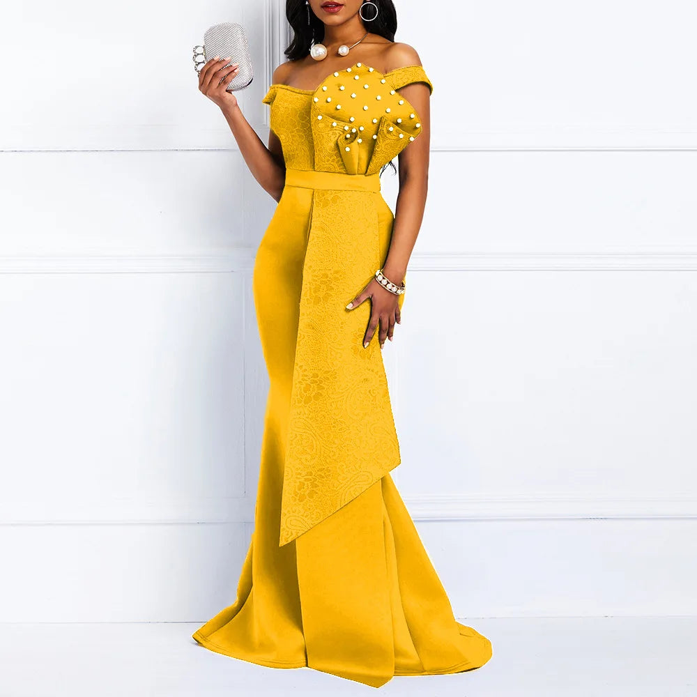 African Dresses for Women 2021 Spring and Autumn African Women Sleeveless Long Dress African Clothes
