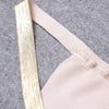 BEAUKEY Sexy Short Metalic HL Bandage Crop Top Women Vest Gold Silver  XL Camis Bodycon Club Party Tank Top  Wholesale