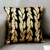 Love Black And White Bronzing Cushion Decorative Pillows Gold Foil Geometric Pillowcase Home Decor Sofa Throw Pillow 17*17inch