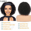 Brazilian Kinky Curly Headband Wig Human Hair 8-30 Inch Remy Kinky Curly Human Hair Wigs For Women 180% Density Full Machine Wig