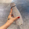 Portable Vacuum Flask Large Capacity Insulated Hot Water Bottle Shiny Rhinestones Thermos Coffee Mug for Women Gift 300/500ml
