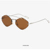 Rimless Diamond Sunglasses Square Women Men Retro Sun Glasses Brand Designer Eyewear UV400 Shades Oculos Female Gafas