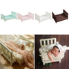 Handmade Baby Bamboo Bed Newborn Photography Props Wood Bed Infant Poses Chair Baby Photography Prop Studio Background Props