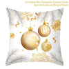 45cm Christmas Cushion Cover Navidad Merry Christmas Decorations For Home 2024 Xmas Noel Cristmas Ornaments New Year Gifts 2025