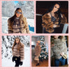 Maomaokong 2025 Natural Real Fox Fur Coat Women Winter Warm Luxury Fur Jacket Detachable Long Sleeves Female Vest Furry Coats