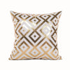 Love Black And White Bronzing Cushion Decorative Pillows Gold Foil Geometric Pillowcase Home Decor Sofa Throw Pillow 17*17inch