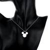 Jewelry Set 925 Sterling Silver Cute Mickey Chain Bracelet For Women Gift Trendy Jewelry Silver Bangles