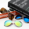 Classic Aviation sunglasses For Boy And Girl Colorful Mirror Pilot Sun Glasses Children Sunglasses Kids Sunglasses Eyewear