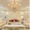 Luxury New K9 Modern Crystal Lustres De Cristal Lamps Chandeliers AC110V/220V Home Decoration Lighting Fixture for Living Room