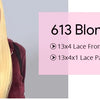 Skunk Stripe Human Hair Wig 1B/613 Highlight Blonde Straight Lace Front Wig 13x4 Colored Lace Front Human Hair Wigs 250 Density