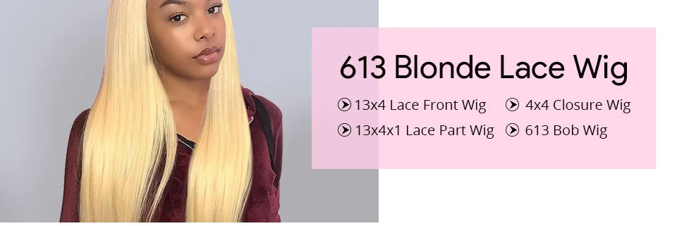 Skunk Stripe Human Hair Wig 1B/613 Highlight Blonde Straight Lace Front Wig 13x4 Colored Lace Front Human Hair Wigs 250 Density