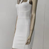 New Arrival Summer Style Sexy Cut Out Button Stretchy Elastic Bandage Dress 2022 Celebrity Designer Evening Party Dress Vestidos