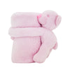 Baby Plush Blankets Stroller Comforter Winter Newborn Bed Sheet Grey Elephants Kid Boy Girl Swaddle Wrap Cobertor Infantil Quilt