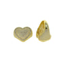 Full Micro Paved CZ Hollow Heart Ring High Quality Iced Out Bling Cubic Zirconia For Women Girlfriend Valentines Finger Jewelry