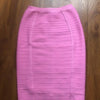 16 Colors Sexy Solid Zipper Orange Blue Black Red Bandage Skirt Women Elastic Bodycon Summer XL XXL Pencil Skirts 58cm