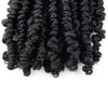 Bob Spring Twist Hair Prelooped Crochet Hair Braids 6 Inch synthetic Short passion twist hair pre twisted By Flyteng