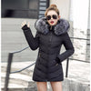 2025 New Arrival Fashion Slim Women Winter Jacket Cotton Padded Warm Thicken Ladies Coat Long Coats Parka Womens Jackets