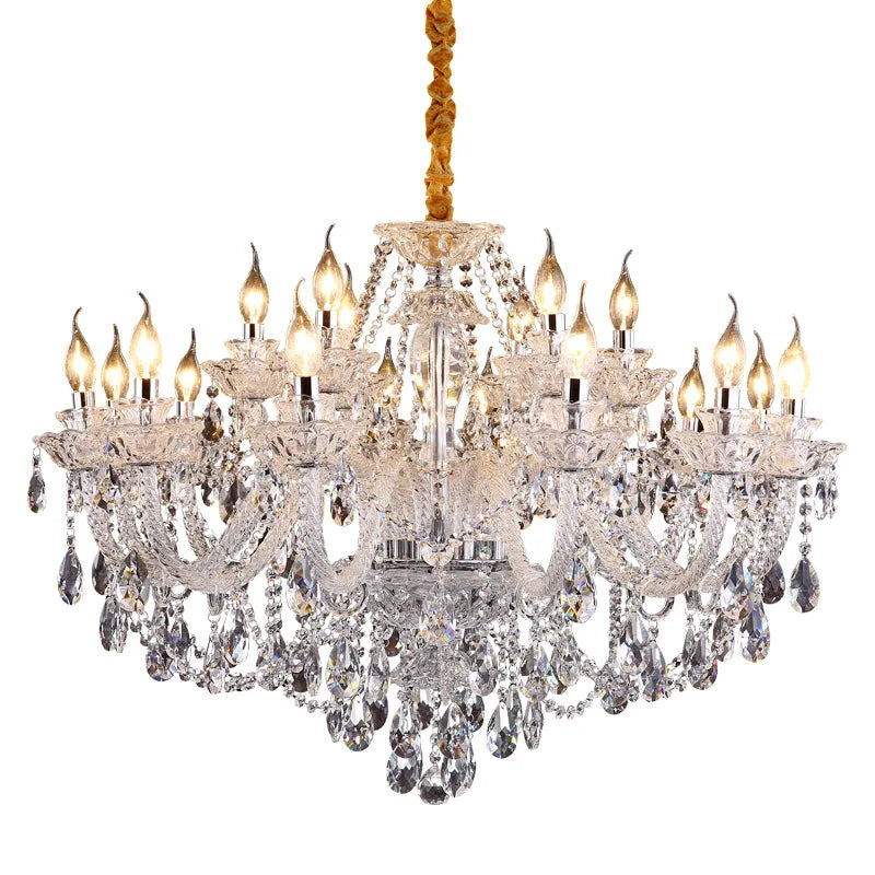 Luxury New K9 Modern Crystal Lustres De Cristal Lamps Chandeliers AC110V/220V Home Decoration Lighting Fixture for Living Room