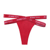 Women's Underwear Women's Panties Sexy Cross Letter Belt Panties High Split Thread Cotton Briefs Women's Panties Woman Clothes