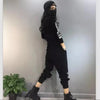 Mid-high-neck Bottoming T-shirt Elastic Inner Ride Femme Tee Tops autumn winter warm letter printing Streetwear Women's T-shirts