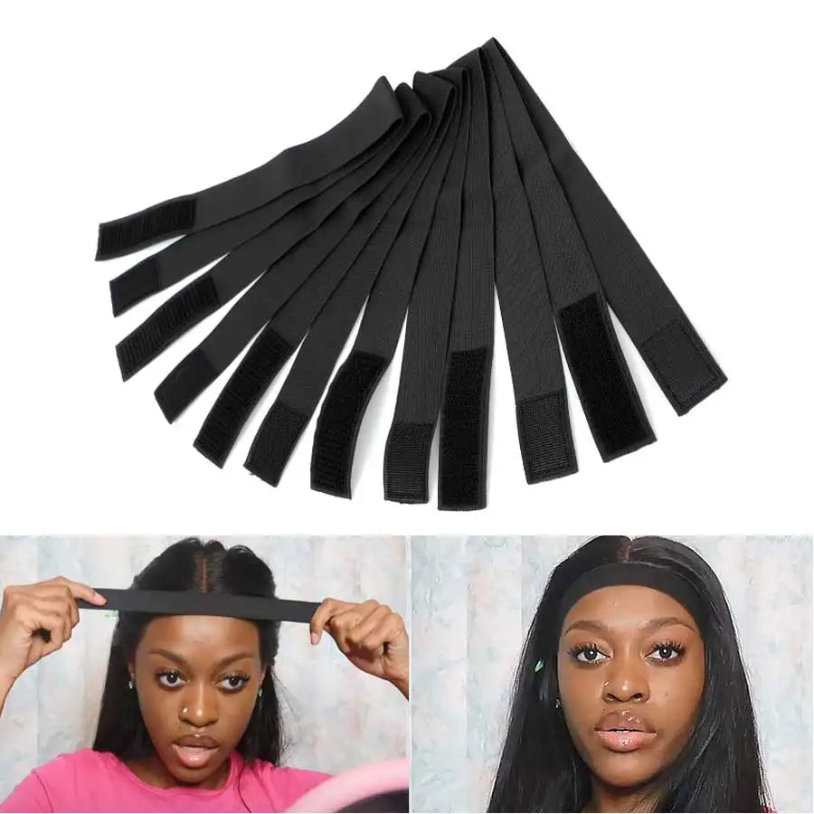 1Pcs Lace Melting Band ,Elastic Band for Lace Frontal Melt,Elastic Bands for Wig Edges,Edge Laying Band for Baby Edge Wrap to La