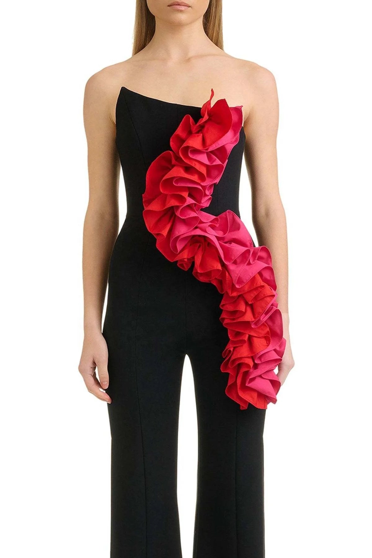 OUDINA Hot Selling Clothing Sleeveless Womens Jumpsuit Playsuits Trousers Ladies Jumpsuit