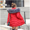 2025 New Arrival Fashion Slim Women Winter Jacket Cotton Padded Warm Thicken Ladies Coat Long Coats Parka Womens Jackets