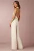 2022 New Fashion Backless Jumpsuits Women Solid Sleeveless Rompers Casual Overalls Halter Sexy Jumpsuit for Women