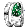 Classic Snake Shape Watch For Women Gold Silver Scaleable Bracelet Womens Watches Bling Diamonds Quartz Ladies Wristwatch