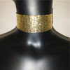Fashion Metal Sequins Chokers Necklace Jewelry Women Statement Choker Wedding Necklace Jewelry Accessories For A Gift