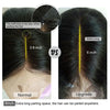 13x6 Yaki Straight Lace Front Wig Human Hair Fake Scalp Lace Wig Pre Plucked Remy Brazilian Lace Frontal Wig Glueless LUFFY