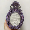 In Stock Lady Diamond Dinner Rhinestone Stone Crystal Women Party Hard Purse Bride Evening Bridal Wedding Hardside Clutch Bag