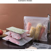 Silicone Food Storage Containers Reusable Food Storage Bags Lunch Bags Stand Up Zip Shut Bag Cup Fresh Food Leakproof Containers
