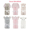 Baby Plush Blankets Stroller Comforter Winter Newborn Bed Sheet Grey Elephants Kid Boy Girl Swaddle Wrap Cobertor Infantil Quilt