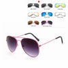 Classic Aviation sunglasses For Boy And Girl Colorful Mirror Pilot Sun Glasses Children Sunglasses Kids Sunglasses Eyewear