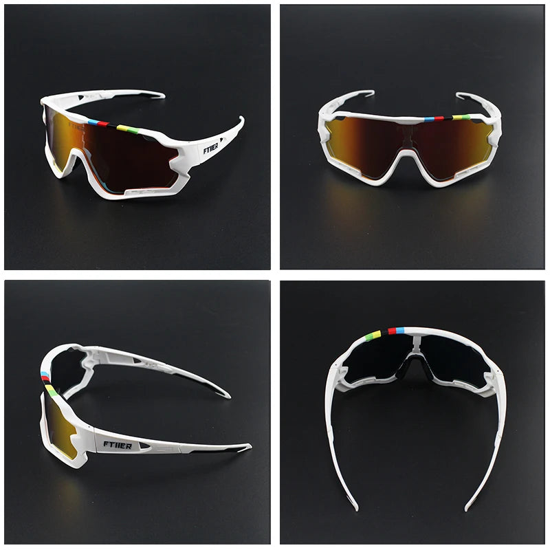 Saoan Cycling Eyewear Cycling Sunglasses For Men and Women Bicicleta Gafas Ciclismo Cycling Glasses Cycling Sunglasses 4lens