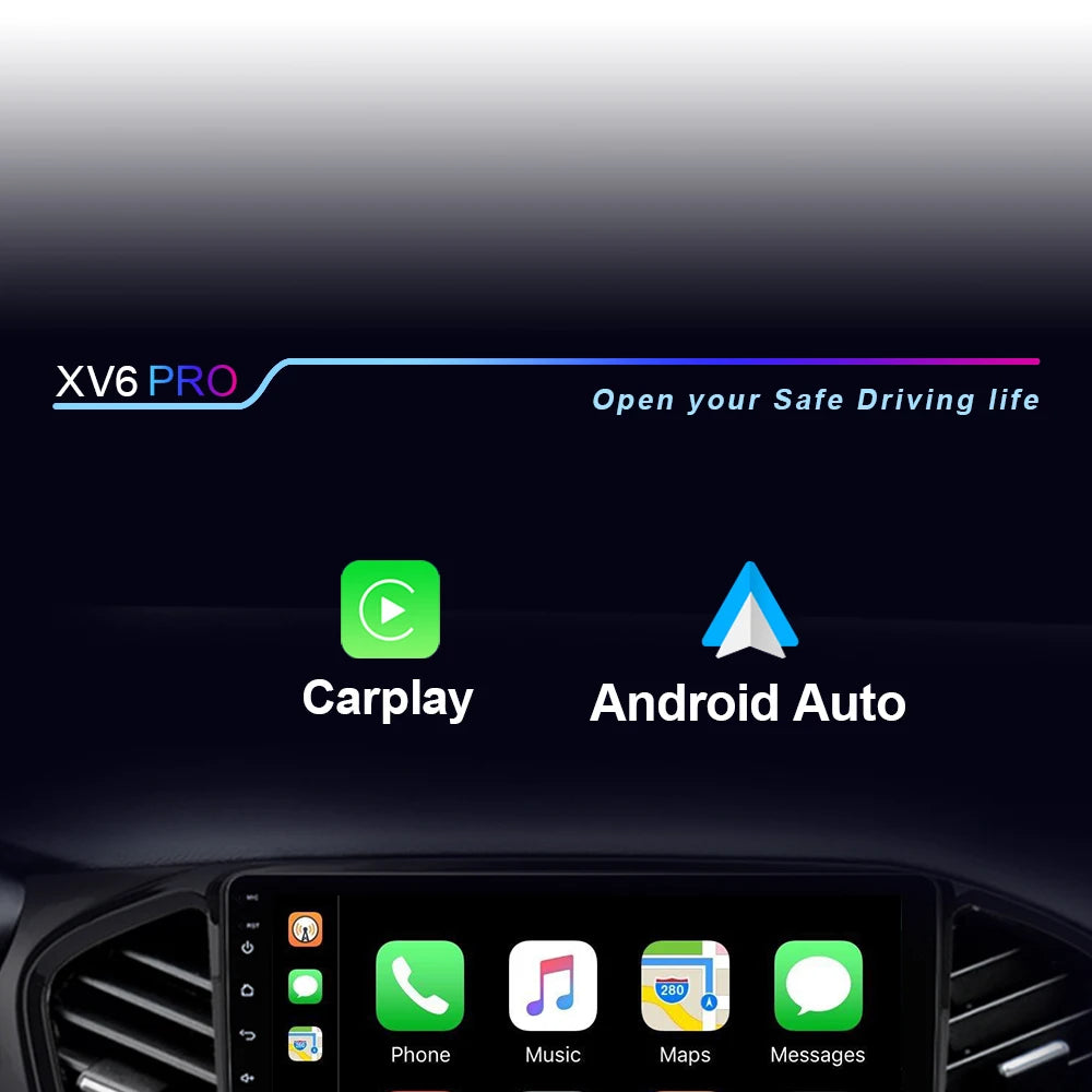 XIMA 7 9 10 inch 4G 8Core 5G WIFI Carplay Android Aauto Car Radio Multimedia Player 2 din stereo Receiver 2DIN GPS dvd Head Unit