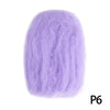 For Junky Curl Afro kinky Curly Synthetic Braiding Hair Extensions For DIY Good Omens 50g/pcs For Dreadlocks Twist Braids Hair