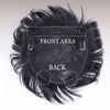 Short wigs for men's male black wig synthetic natural hair for young man balding sparse hair crew cut hair style PAGEUP