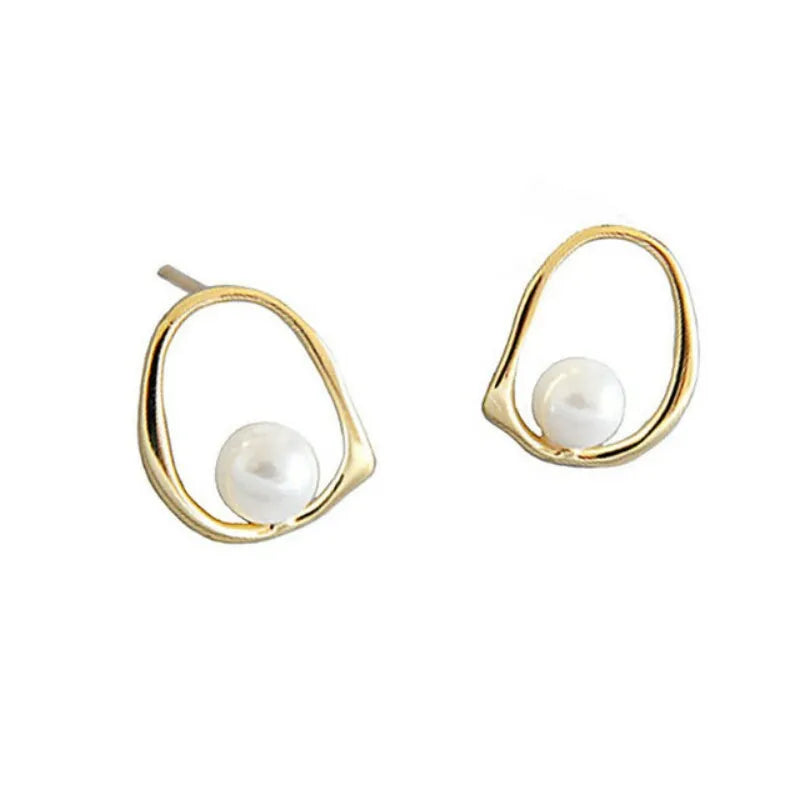 BF CLUB 925 Sterling Silver Sparckling Earrings For Women Trendy Earring Jewelry Prevent Allergy Party Accessories Gift