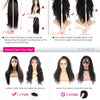 Skunk Stripe Human Hair Wig 1B/613 Highlight Blonde Straight Lace Front Wig 13x4 Colored Lace Front Human Hair Wigs 250 Density