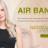 S-noilite 3g Air Bangs Wig Human Natural Black Brown Thin Invisible Fake Hairpiece Clip In Fringe Human Hair Extension For Women